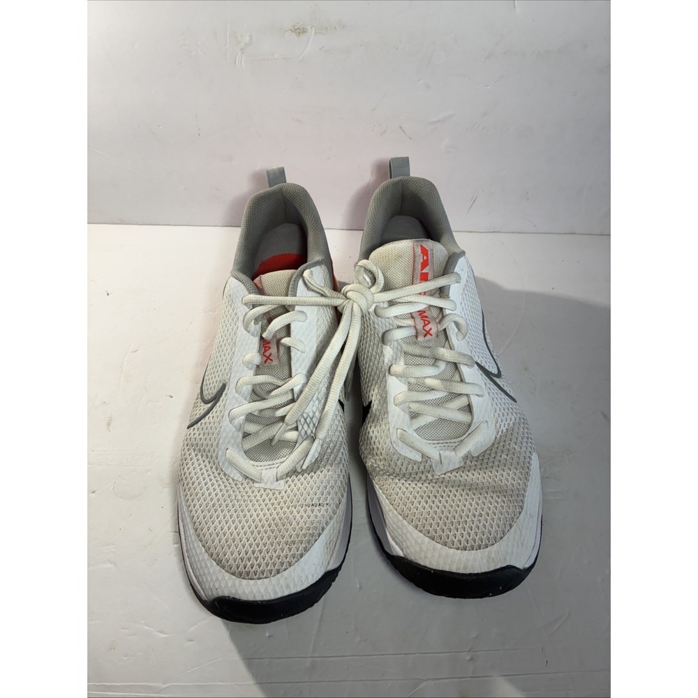 Nike Air Max Alpha Trainer 6 Men's Sneakers White/Gray/Black Infrared Size 13 - Picture 3 of 10